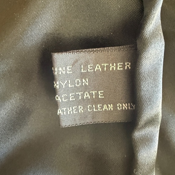 Scully Black Leather Vest Mens 46 Western Yoke Button Up Cowboy Biker  Outerwear - Picture 10 of 10